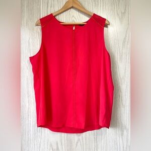 Ellen Tracy Women's Sleeveless Blouse Size XL EUC